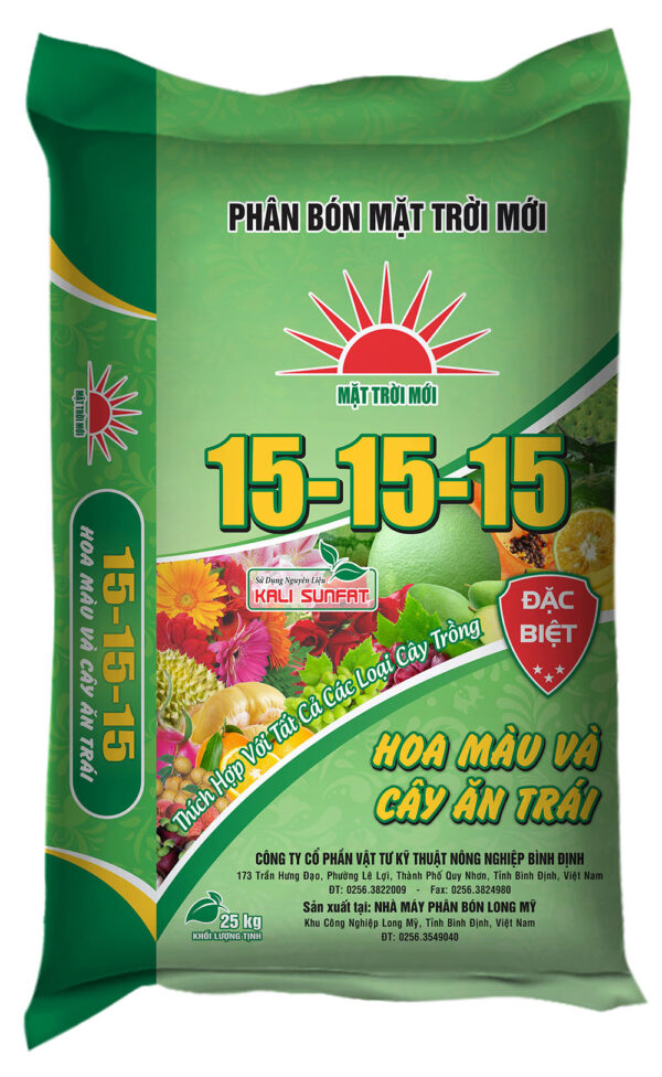 15-15-15 Cây Ăn Trái (3D)